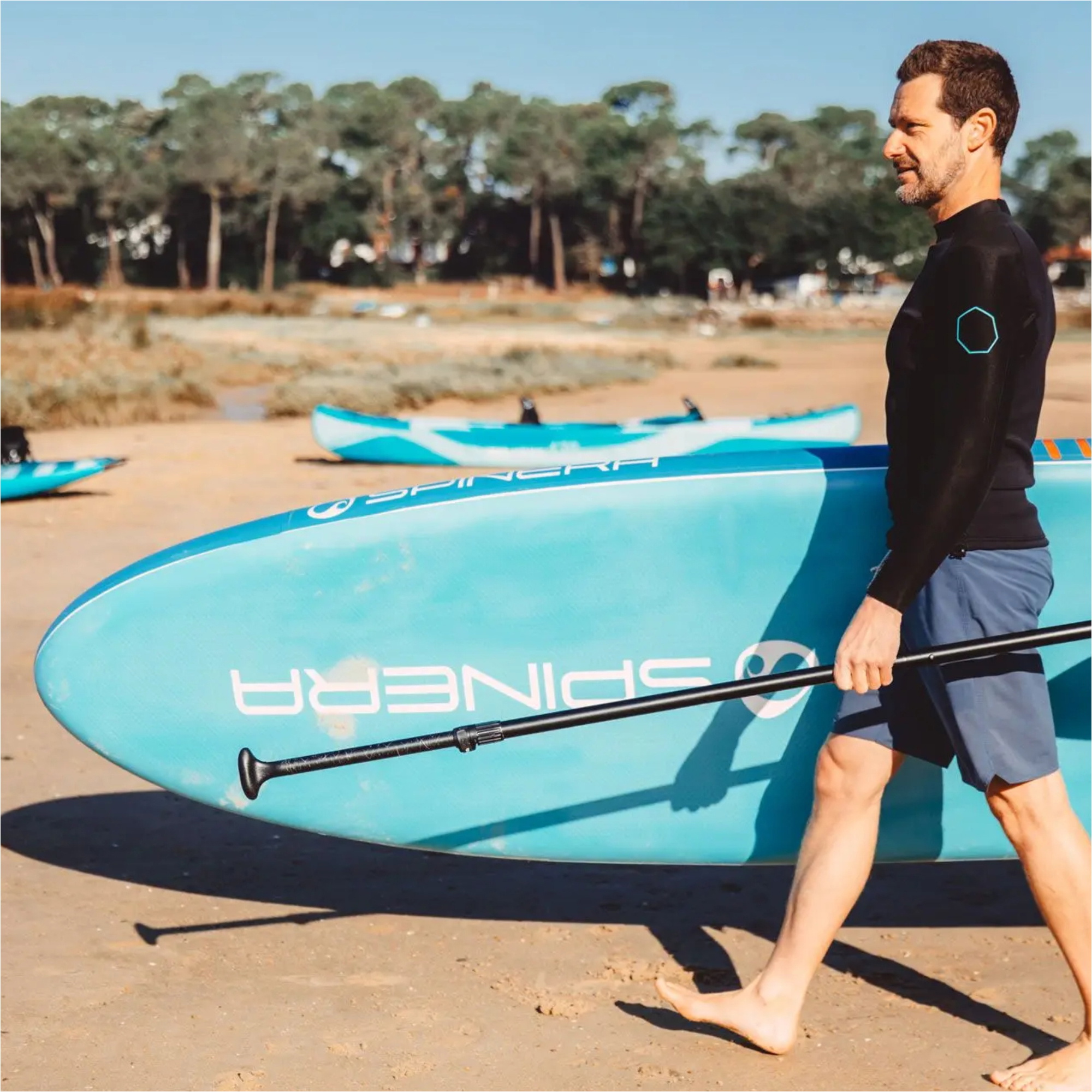 2026 Spinera Let's Paddle 11'6 ISUP-pakke Med Padle, Leash, Pumpe Og Taske SP-SUP-LP25-116